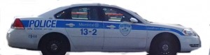 police patrol car